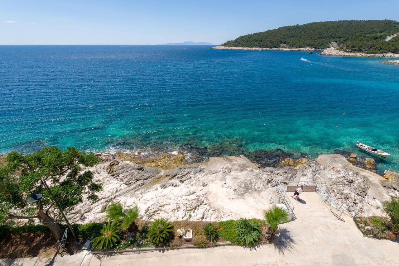 Luxury Bellavista Amazing Sea Holidays With Private Beach & Parking 밀나 외부 사진