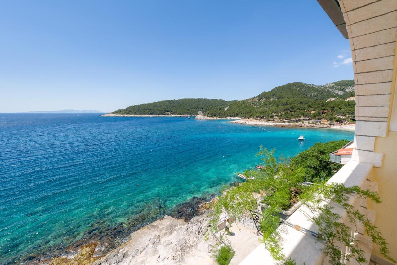 Luxury Bellavista Amazing Sea Holidays With Private Beach & Parking 밀나 외부 사진